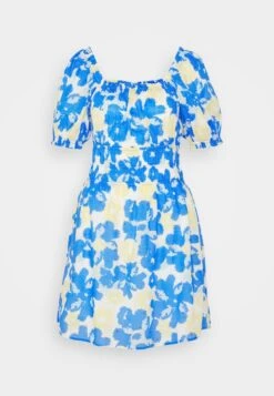 Marc O'Polo DENIM DRESS SHORT SLEEVE - Freizeitkleid - Multi / Mediterranean Blue -Alltags Mode 0173ac9e1127431a99ed6a0d452d49e4