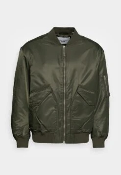 Marc O'Polo DENIM JACKET PADDED ZIPPER - Bomberjacke - Black -Alltags Mode 066c7af0643b4f1aa9191aea8ad9fd92