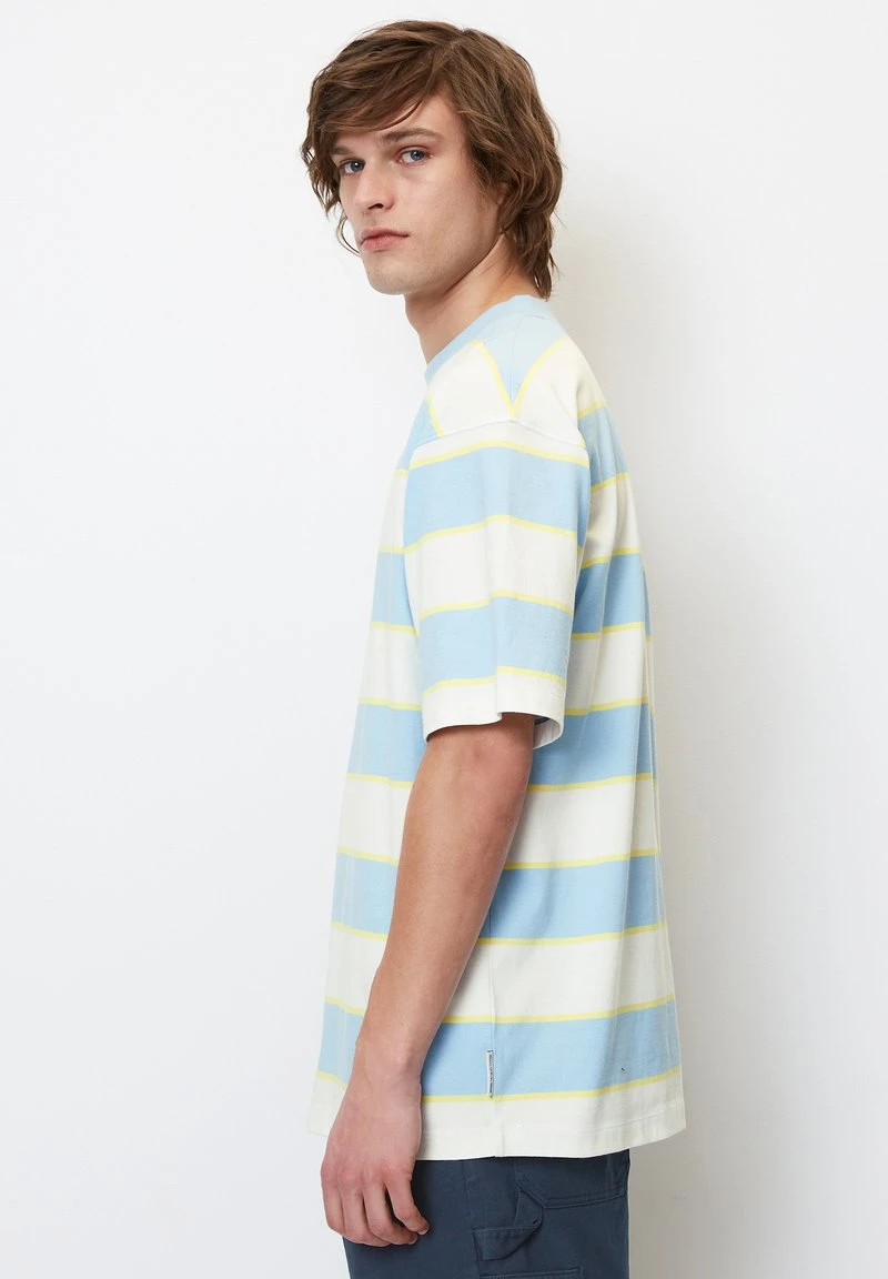 Marc O'Polo DENIM GESTREIFTES OVERSIZE AUS REINER BIO BA - T-Shirt Print - Multi Sea Holly 5 Marc O'Polo DENIM GESTREIFTES OVERSIZE AUS REINER BIO BA - T-Shirt Print - Multi Sea Holly – Bild 5