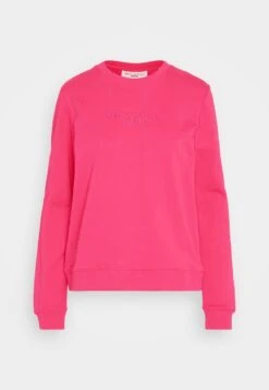 Marc O'Polo DENIM BASIC FIT CREW NECK LOGO EMBROIDERY - Sweatshirt - Fresh Fuschia -Alltags Mode 14bdf646e1ff48858633be7c928019eb