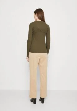 Marc O'Polo DENIM CREWNECK LONGSLEEVE - Langarmshirt - Dakota Shadow -Alltags Mode 1837367805834827b684cc1f1507ad6d