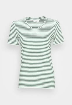 Marc O'Polo DENIM SHORT SLEEVE FINE DYE STRIPE - T-Shirt Print - Multi/tender Buds -Alltags Mode 1d1eb91e34274594976d16b254638f5e