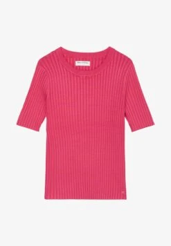 Marc O'Polo DENIM SHAPED AUS - T-Shirt Basic - Fresh Fuschia -Alltags Mode 1f220cf8a33e475abc5757f0b6d23a3d