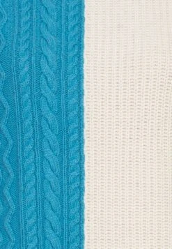 Marc O'Polo DENIM CABLE - Strickpullover - Multi Clear Blue Sky -Alltags Mode 211b34a599de450c82c6b7e1e6128082