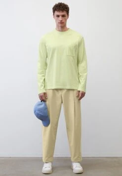 Marc O'Polo DENIM SINGLE - AUS SOFTER - Langarmshirt - Lime Sherbet -Alltags Mode 23ed46475a064dd7ae23bd618cb7ca54