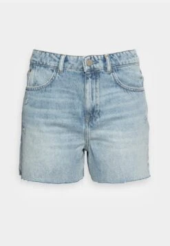 Marc O'Polo DENIM HIGH WAIST SLIGHT A-SHAPED FIT MINI LENGTH OPEN - Jeans Shorts - Multi/tinted Cobalt Blue -Alltags Mode 240feba14018454487a4a637f0df5539