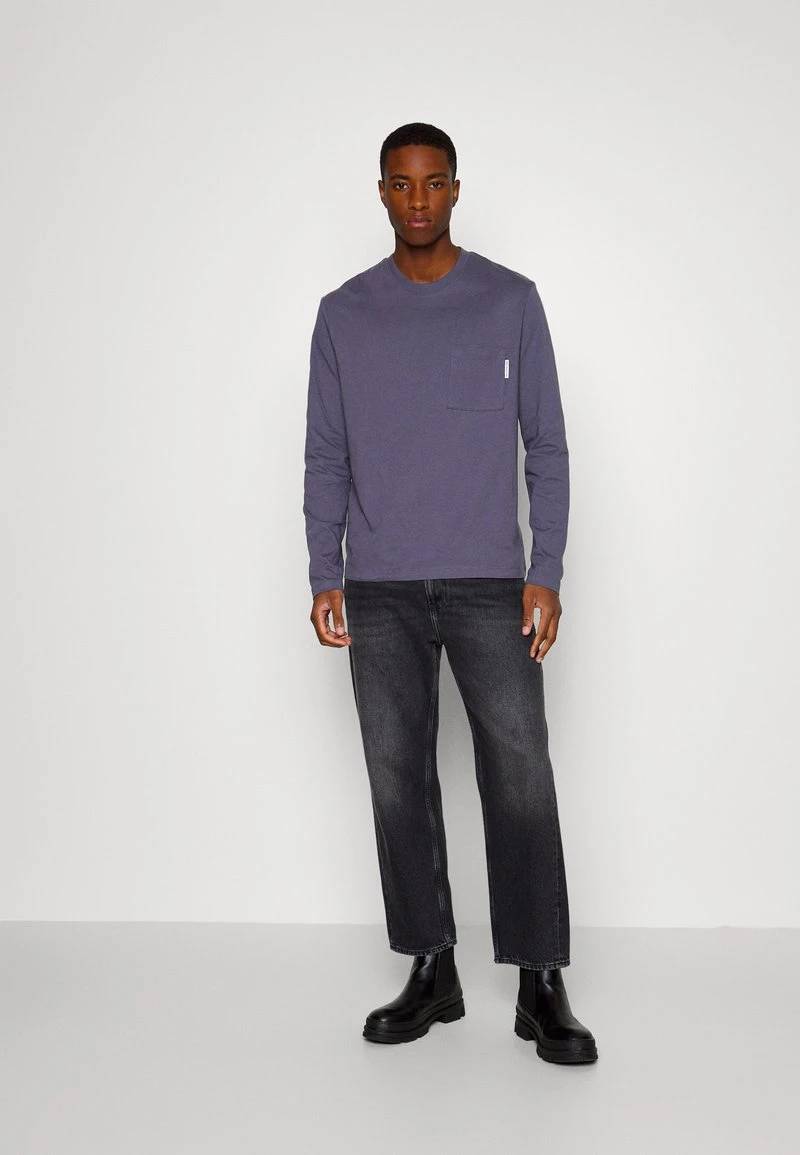 Marc O'Polo DENIM CHEST POCKET - Langarmshirt - Lilac Shadow 2 Marc O'Polo DENIM CHEST POCKET - Langarmshirt - Lilac Shadow – Bild 2