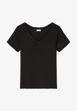 Marc O'Polo DENIM SHORT SLEEVE V NECK - T-Shirt Basic - Grey Melange -Alltags Mode 2abe63c2fbf443c6a26c3534d566852a