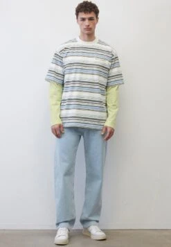 Marc O'Polo DENIM HEAVY AUS REINER - T-Shirt Print - Multi Egg White -Alltags Mode 2ec5b35fc73d42c1a316ea5cc3fbaa44