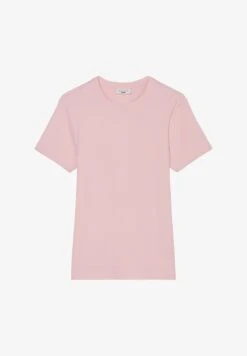 Marc O'Polo DENIM RUNDHALS MIT STRUKTUR AUS - T-Shirt Basic - Matte Rose -Alltags Mode 2f743329448c430998c9da947b6c6394