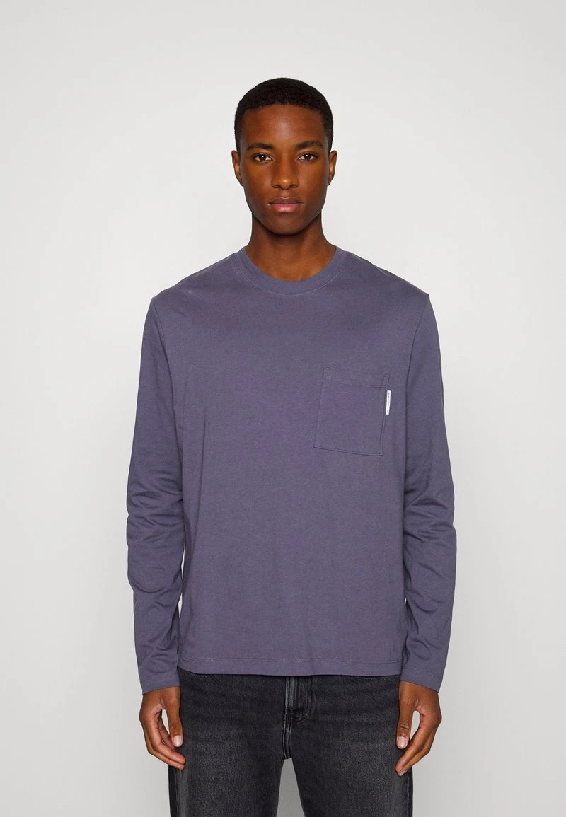 Marc O'Polo DENIM CHEST POCKET - Langarmshirt - Lilac Shadow 1 Marc O'Polo DENIM CHEST POCKET - Langarmshirt - Lilac Shadow