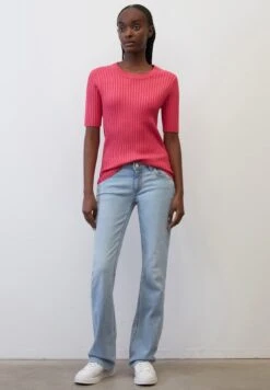 Marc O'Polo DENIM SHAPED AUS - T-Shirt Basic - Fresh Fuschia -Alltags Mode 312e8ff81f7f4bb0859950335b2361ff