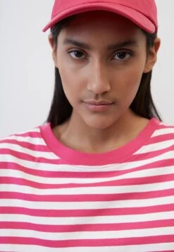 Marc O'Polo DENIM LONGSLEEVE CREWNECK STRIPED - Langarmshirt - Multi Fresh Fuschia -Alltags Mode 3212228621d943dd9ed5618fe43d6202