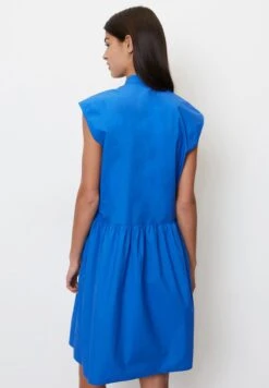 Marc O'Polo DENIM ÄRMELOSES VOLANT- AUS BIO - Blusenkleid - Mediterranean Blue -Alltags Mode 3317f44f63da43469124cb67157cfd39