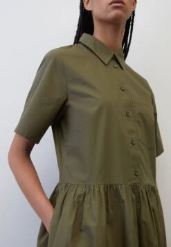 Marc O'Polo DENIM REGULAR AUS SOFT GEWEBTER BAUM - Blusenkleid - Dakota Shadow -Alltags Mode 353b92c9349646468f49ecdd2ee8c320
