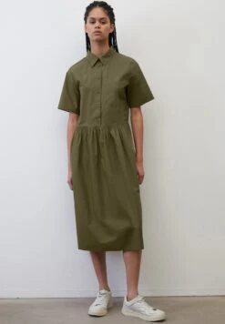 Marc O'Polo DENIM REGULAR AUS SOFT GEWEBTER BAUM - Blusenkleid - Dakota Shadow -Alltags Mode 38328bc9e7eb4a5c84a462a1ac5600fe