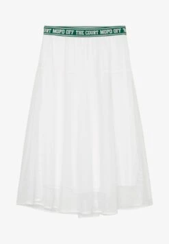 Marc O'Polo DENIM WADENLANGER MIT LOGO-GUMMI-BUND - A-Linien-Rock - Scandinavian White -Alltags Mode 3afe7d5757f046438319f6fc2fe48cd7