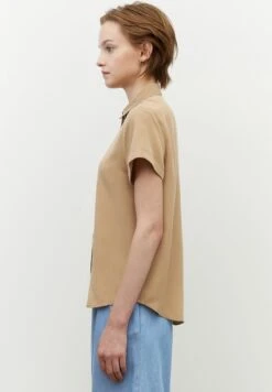 Marc O'Polo DENIM Hemdbluse - Bright Chestnut -Alltags Mode 3b99a45c7613473ab2b9f6592e2b024e