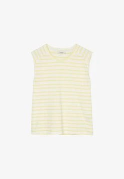 Marc O'Polo DENIM ÄRMELLOSES STREIFEN LOOSE - T-Shirt Print - Multi Buttercup -Alltags Mode 3fa147208ad54cc8bce263b801de0e85