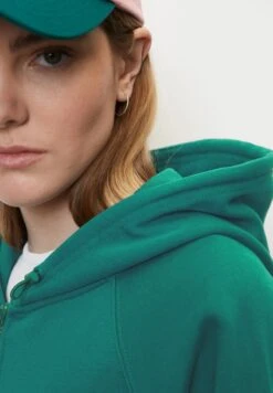 Marc O'Polo DENIM RELAXED - Sweatjacke - Green -Alltags Mode 4176d0488d404ce0aa70f304115e41c5