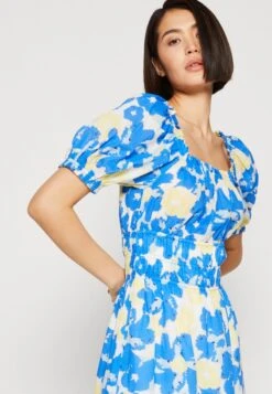 Marc O'Polo DENIM DRESS SHORT SLEEVE - Freizeitkleid - Multi / Mediterranean Blue -Alltags Mode 4457ad7c2a83474fafd318d995555d3e