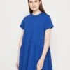 Marc O'Polo DENIM DRESS STYLE HEAVY RAW RUFFLES - Jerseykleid - Kensington Blue