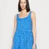 Marc O'Polo DENIM DRESS SLEEVELESS TIER SKIRT - Freizeitkleid - Multi/mediterranean Blue