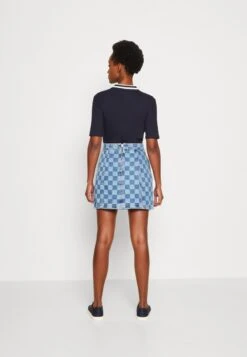 Marc O'Polo DENIM SKIRT A-SHAPED FIT HIGH WAIST - A-Linien-Rock - Multi/light Blue -Alltags Mode 502458b7bbfc4789ade68a890dbc954e