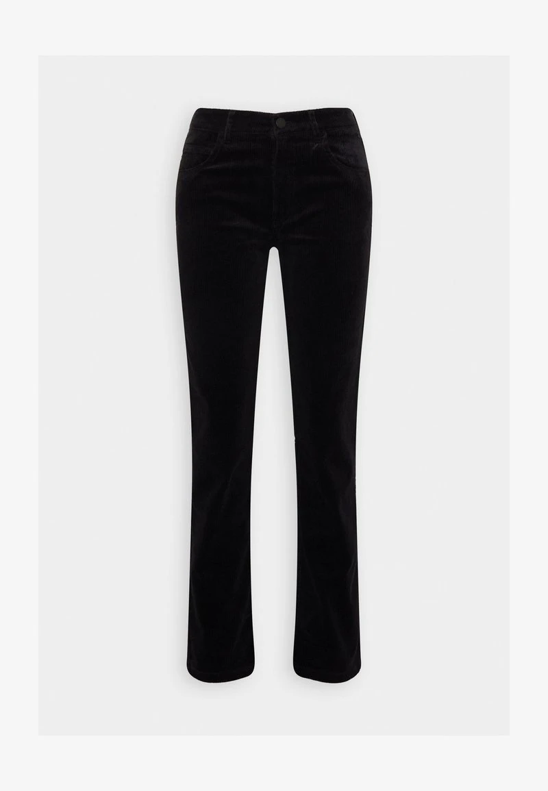 Marc O'Polo DENIM PANTS STRAIGHT LEG TURN UP - Stoffhose - Black 1 Marc O'Polo DENIM PANTS STRAIGHT LEG TURN UP - Stoffhose - Black