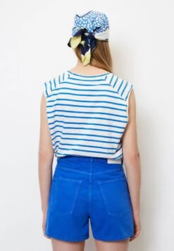 Marc O'Polo DENIM ÄRMELLOSES STREIFEN LOOSE - T-Shirt Print - Multi Mediterranean Blue 8 Marc O'Polo DENIM ÄRMELLOSES STREIFEN LOOSE - T-Shirt Print - Multi Mediterranean Blue -Alltags Mode 58a99d6b8841464f91be2084e44f3522