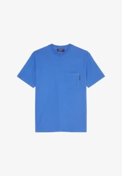 Marc O'Polo DENIM RUNDHALS - T-Shirt Basic - Mediterranean Blue -Alltags Mode 5ac27770855c4ca495f3b03792300fe9