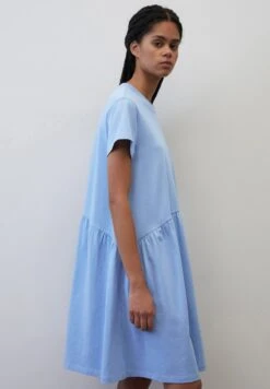 Marc O'Polo DENIM STIL LOOSE - Jerseykleid - Soft Sky Blue -Alltags Mode 5f3235c48aad46f7a9219f914bcc2d4b