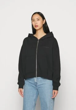 Marc O'Polo DENIM ZIPP HOODY JACKET BOXY FIT - Sweatjacke - Black -Alltags Mode 5f5e9fa2bb5f4b4996d5ada1dab507ac 1