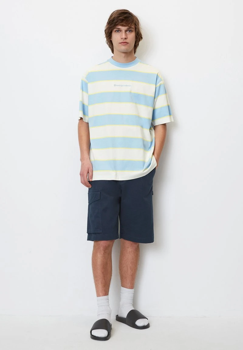 Marc O'Polo DENIM GESTREIFTES OVERSIZE AUS REINER BIO BA - T-Shirt Print - Multi Sea Holly 2 Marc O'Polo DENIM GESTREIFTES OVERSIZE AUS REINER BIO BA - T-Shirt Print - Multi Sea Holly – Bild 2