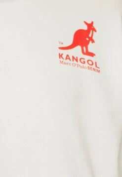 Marc O'Polo DENIM KANGOL COLLAB LONG SLEEVE HOOD FRONT SLEEVE OVERSIZED FIT - Sweatshirt - Egg White -Alltags Mode 674451f52d7c42e88852d215f8fa38ba