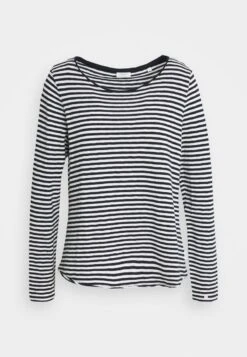 Marc O'Polo DENIM LONG SLEEVE CREW NECK - Langarmshirt - Multi/scandinavian Blue -Alltags Mode 68878ff6de3f49a2b8a188144801a98f 1