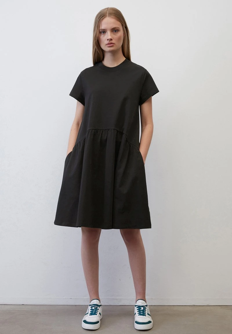 Marc O'Polo DENIM STIL LOOSE - Jerseykleid - Black 4 Marc O'Polo DENIM STIL LOOSE - Jerseykleid - Black – Bild 4