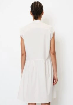Marc O'Polo DENIM ÄRMELOSES VOLANT POPELI - Blusenkleid - Egg White -Alltags Mode 6f56d10f5b04416c820613b4cbbb1df0