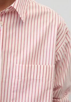 Marc O'Polo DENIM GESTREIFTE LOOSE - Hemdbluse - Multi Scandinavian White -Alltags Mode 6fbf0c0b0b3e4a2abdf05857d309b845