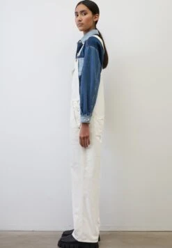Marc O'Polo DENIM Latzhose - Multi Bright White -Alltags Mode 7120eb9b8b5a4181ae020de50ae2a098