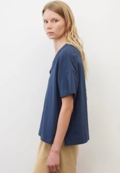Marc O'Polo DENIM SHORTSLEEVE - T-Shirt Basic - Inky Night -Alltags Mode 75339210fd6f4013b94ab256e0187eaa