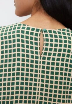 Marc O'Polo DENIM SHORT SLEEVE - Bluse - Multi Blue -Alltags Mode 7e92d16161b04536856e111c8016efa8