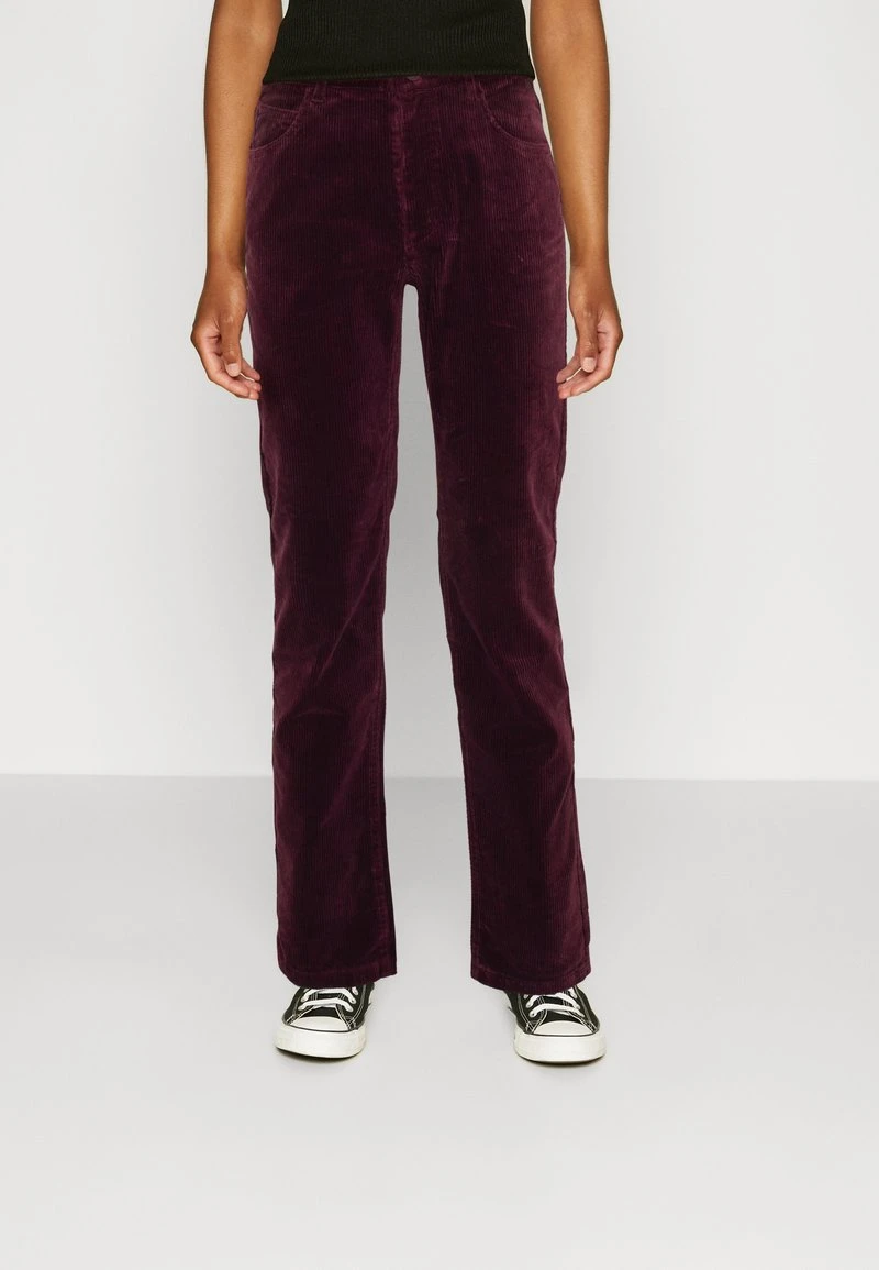 Marc O'Polo DENIM PANTS STRAIGHT LEG TURN UP - Stoffhose - Orante Plum 6 Marc O'Polo DENIM PANTS STRAIGHT LEG TURN UP - Stoffhose - Orante Plum – Bild 6