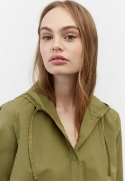 Marc O'Polo DENIM DRESS HOODED LONGSLEEVE - Blusenkleid - Palo Verde -Alltags Mode 82adf3e7bd4d495f93ce89b9affee08a