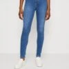 Marc O'Polo DENIM TROUSER HIGH WAIST REGULAR LENGTH - Jeans Skinny Fit - Multi/mid Cobalt Blue