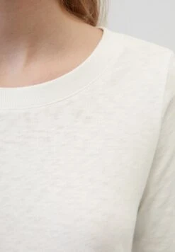 Marc O'Polo DENIM CREW NECK REGULAR FIT - Langarmshirt - Scandinavian White -Alltags Mode 8663b1b83d5541f5a0dea09d8c67dc21