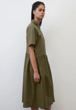 Marc O'Polo DENIM REGULAR AUS SOFT GEWEBTER BAUM - Blusenkleid - Dakota Shadow -Alltags Mode 87047f107e154ae4844f7a6204bf4e3d