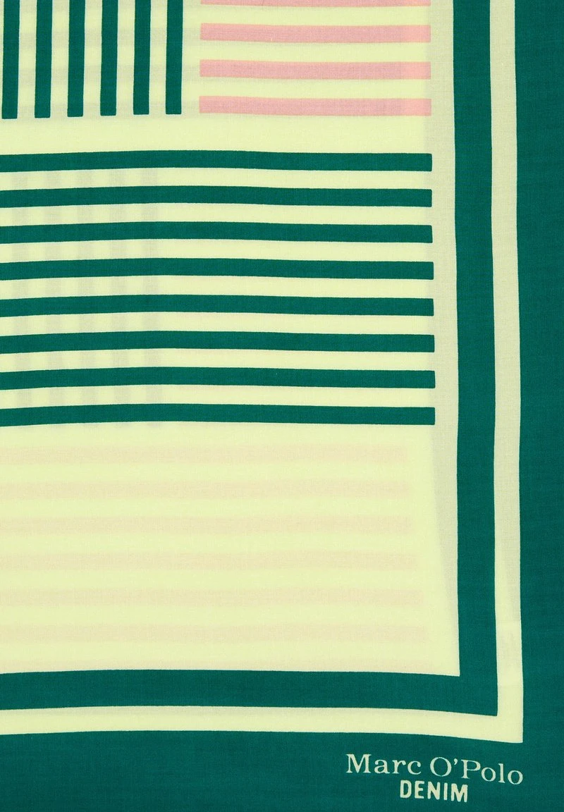 Marc O'Polo DENIM QUADRATI MIT ALLOVER-PRINT - Tuch - Green Light Pink 3 Marc O'Polo DENIM QUADRATI MIT ALLOVER-PRINT - Tuch - Green Light Pink – Bild 3