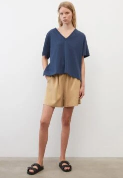 Marc O'Polo DENIM SHORTSLEEVE - T-Shirt Basic - Inky Night -Alltags Mode 88e6d3b9059f496e9a4dae034a32943f