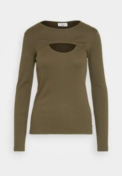 Marc O'Polo DENIM CREWNECK LONGSLEEVE - Langarmshirt - Dakota Shadow -Alltags Mode 8afface12afe40138cdcd356234e1c9b